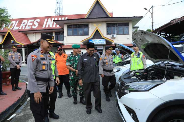 Polres Indragiri Hilir Gelar Apel Pasukan Operasi Terpusat Lilin Lancang Kuning Tahun 2025