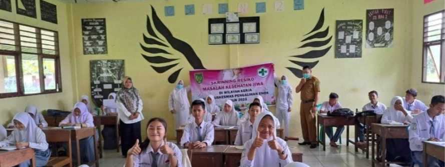 Dinkes Inhil Gelar Sosialisasi Kesehatan Jiwa Bagi Pelajar SMA