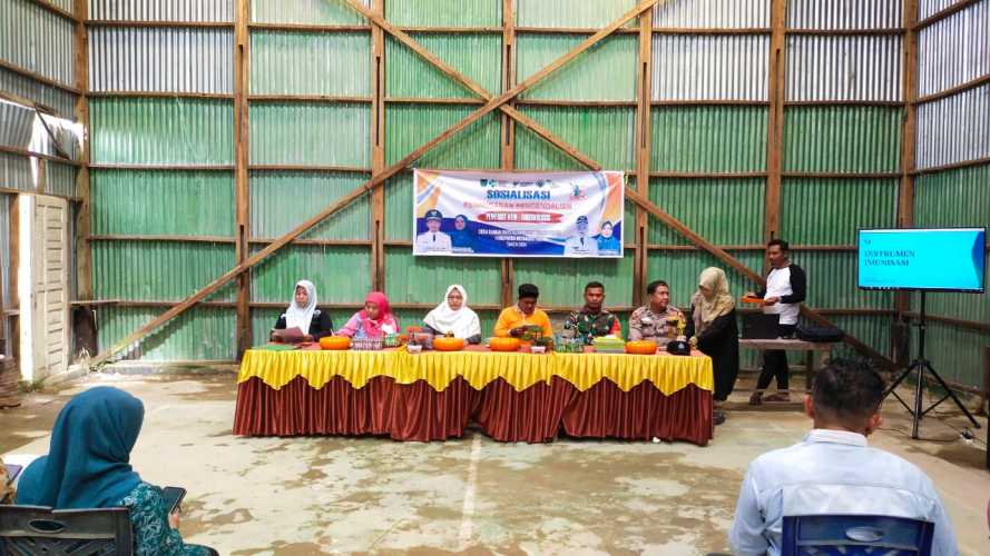 Serka Hepi Martison Berpartisipasi Aktif dalam Sosialisasi penanganan pengendalian penyakit ATM-TUBERKULOSIS