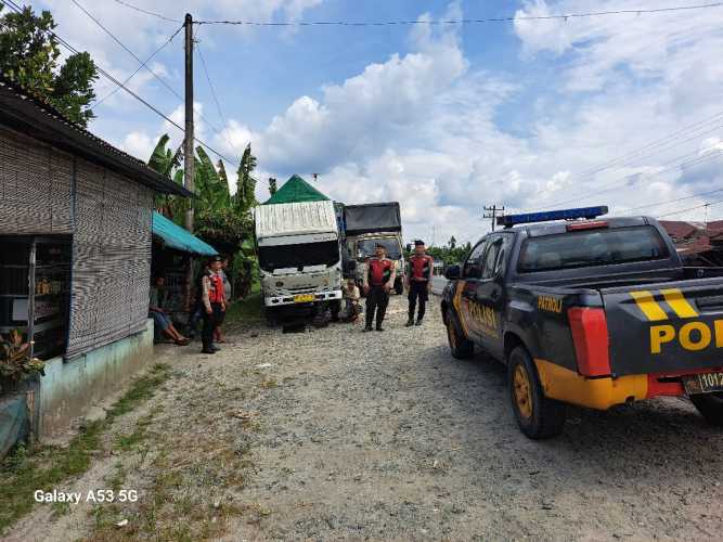 Satgas Preventif OPS Pekat Toba 2025 Laksanakan Patroli Fokus  Memelihara Kamtibmas