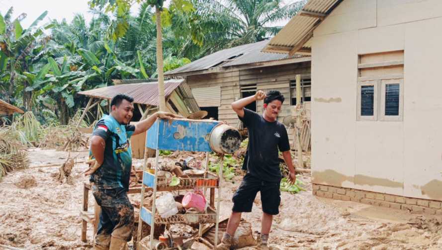 Banjir Menghantam Harapan,Kisah Warga Desa Keritang Bangkit dari Keterpurukan