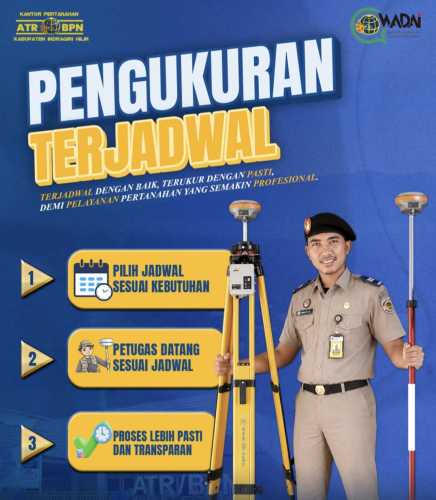 Kantor Pertanahan Indragiri Hilir Luncurkan Layanan Pengukuran Terjadwal untuk Kepastian Batas Tanah