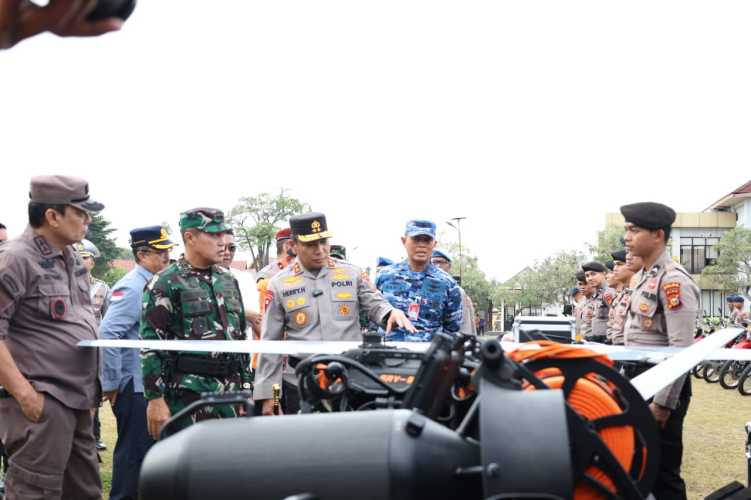 Polda Riau Gelar Apel Siaga Bencana, Pastikan Kesiapan Personel dan Sarpras