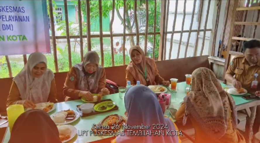 Puskesmas Tembilahan Kota Gelar Pertemuan Evaluasi Kolaborasi dengan TPMD dan Klinik Pratama