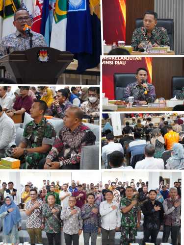 Pemutakhiran Pemilih Riau Lebih Lima Juta