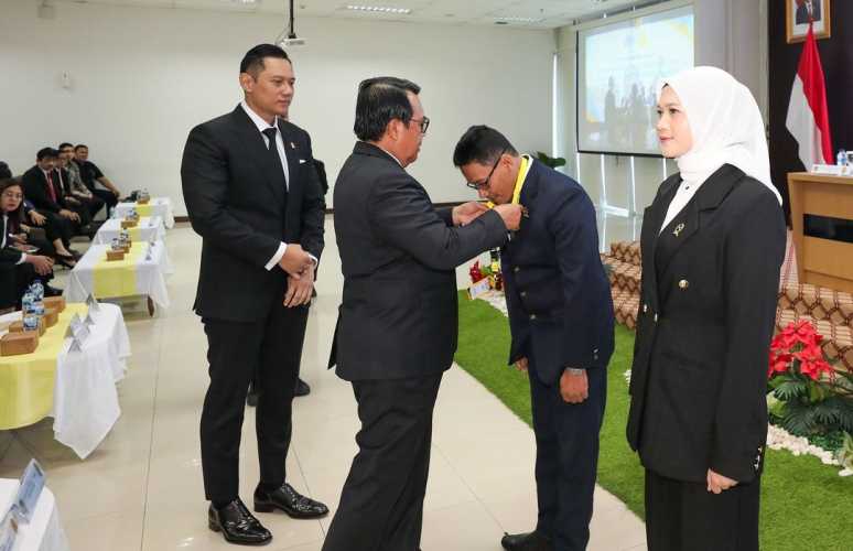 Menteri ATR/BPN Membuka  Secara Resmi Pelatihan Sertifikasi Hakim Urusan Pertanahan dan Tata Ruang