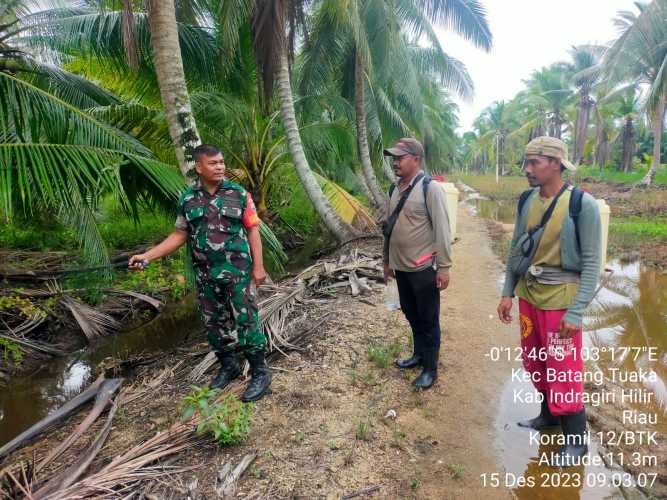 Sosialisasi Karhutlah di Desa Gemilang dilaksanakan dengan Pola Asuh