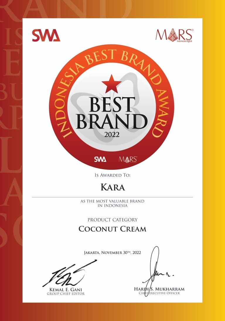 KARA Kembali Raih Indonesia Best Brand Award 2022