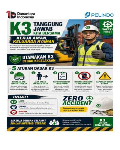 Pelindo Tembilahan Perkuat Budaya K3: Komitmen Nyata Menuju Zero Accident