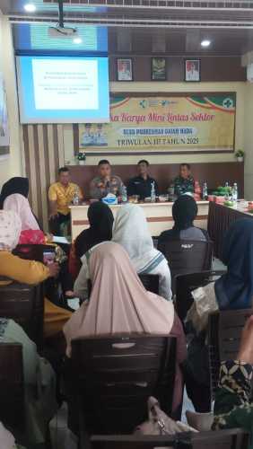 Babinsa Kota Tembilahan Aktif Dukung Loka Karya Mini Kesehatan