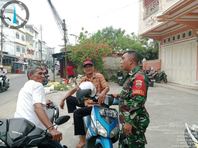 Kopda Nico Tekankan Kepada Penarik Ojek Menjaga Stabilitas dan Ketertiban