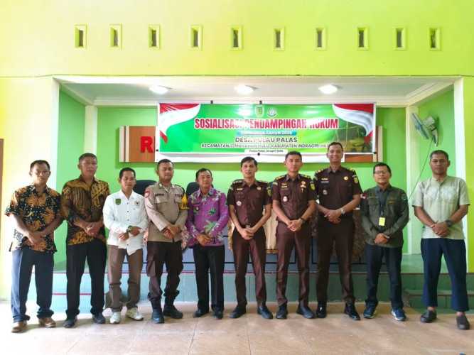 Sinergi Pemdes Pulau Palas dan Kejaksaan Negeri Tembilahan Gelar Sosialisasi Pendampingan Hukum Dana Desa