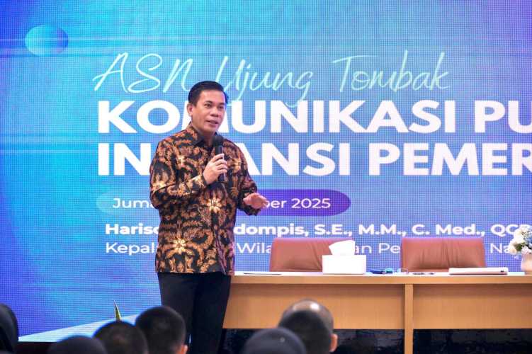Berikan Pengarahan Latsar CPNS, Harison Mocodompis: ASN Ujung Tombak Komunikasi Publik Instansi Pemerintahan