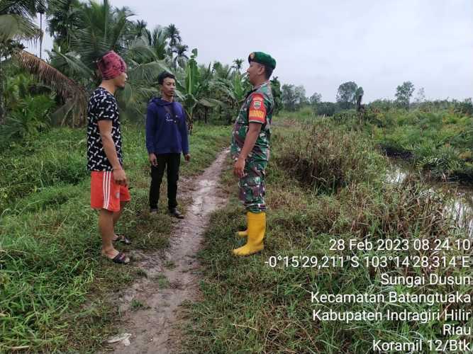 Babinsa Totalitas dalam Sosialisasi Kathutlah