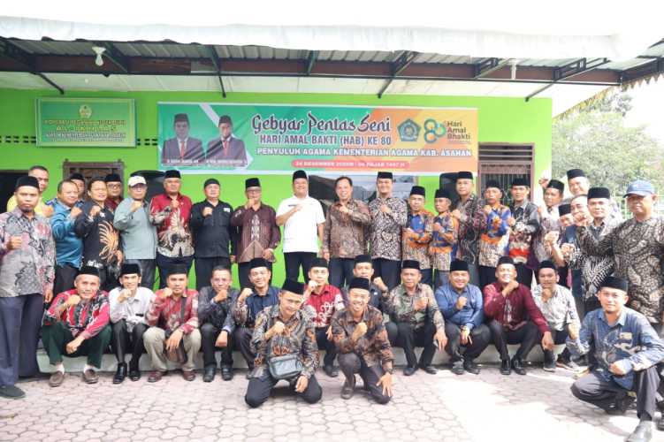 Gebyar Pentas Seni HAB ke-80 Penyuluh Agama Kemenag Asahan