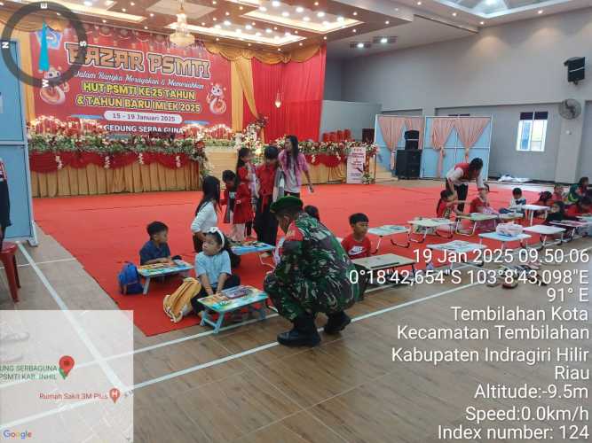 Babinsa Koramil 01/Tbh Gelar Komsos dan Edukasi di Gedung PSMTI Pekan Arba