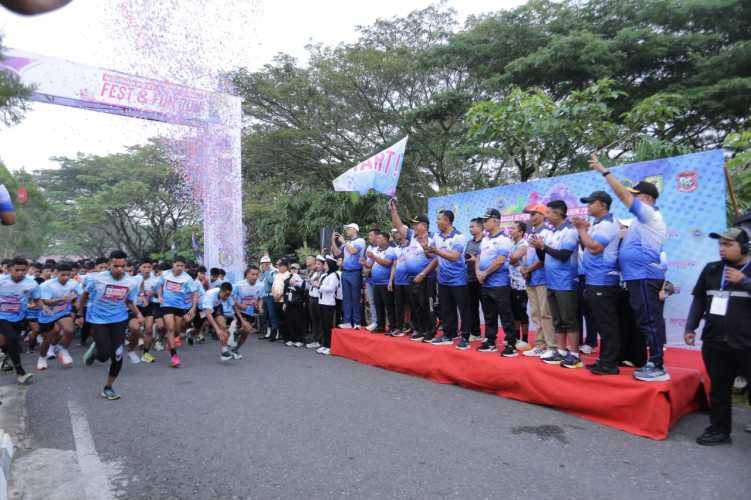 Lanal TBA Gelar Fun Run 3K–5K Meriahkan HUT Armada RI ke-80 di Kisaran