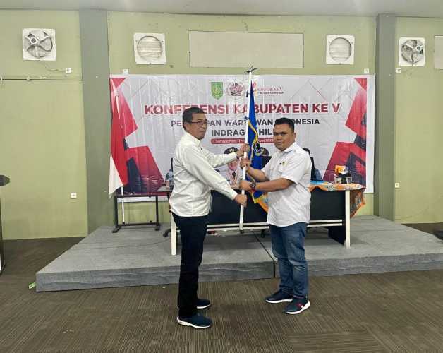 Ardiansyah Julor Kembali Terpilih Sebagai Ketua PWI Inhil Periode 2023-2026