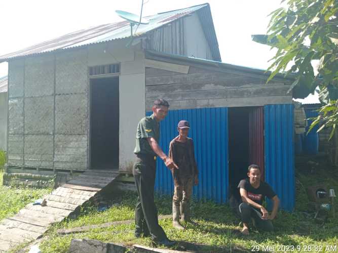 Serda Deni sutrisno dorong warga menjaga kebersihan lingkungan