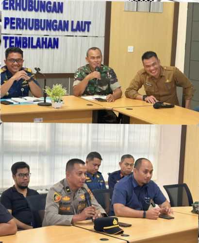 KSOP Kelas IV Tembilahan Gelar Rapat Rencana Pengoperasian Kapal Trayek Tetap dan Teratur