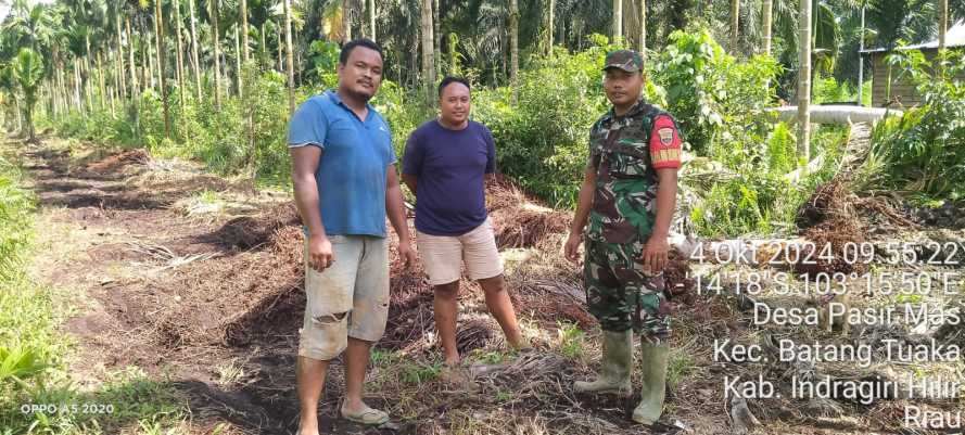 Babinsa Pasir Mas Optimalkan Patroli dan Sosialisasi Karlahut