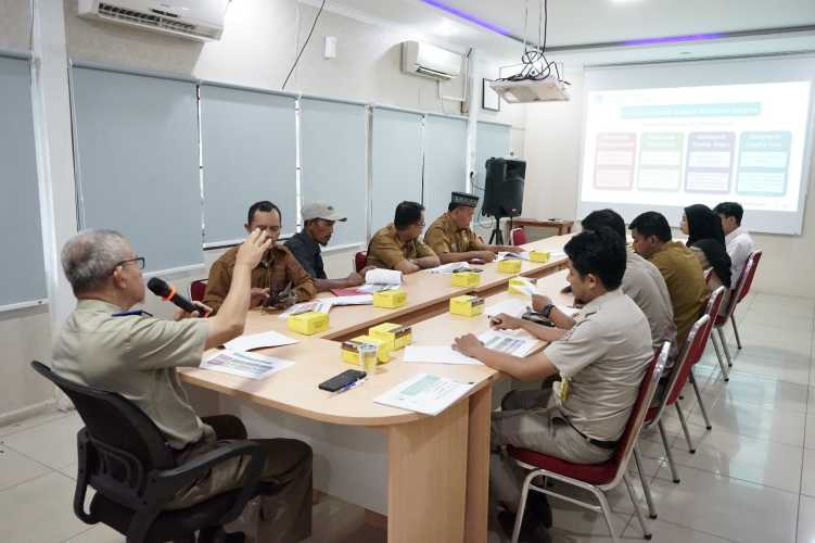 Kantor Pertanahan Indragiri Inhil Gelar Rapat Penyusunan SK Kelompok Masyarakat Penerima Akses Reforma Agraria