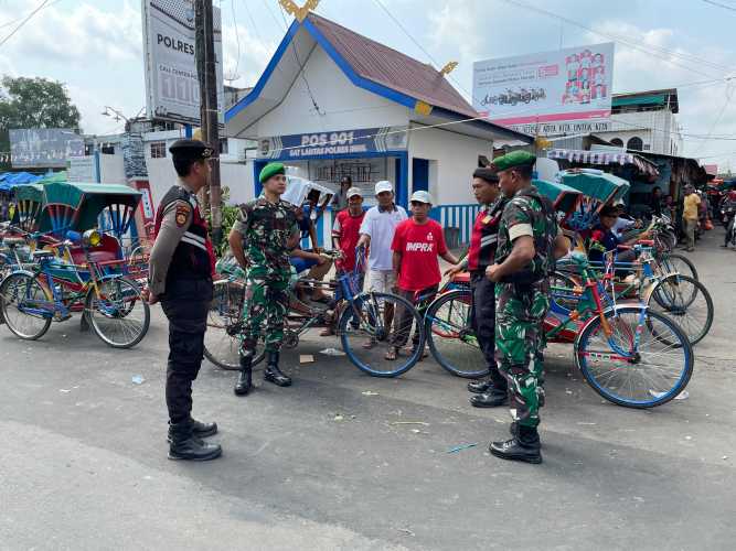 TNI Polri di Inhil, Intensifkan Patroli Gabungan Jelang Pilkada