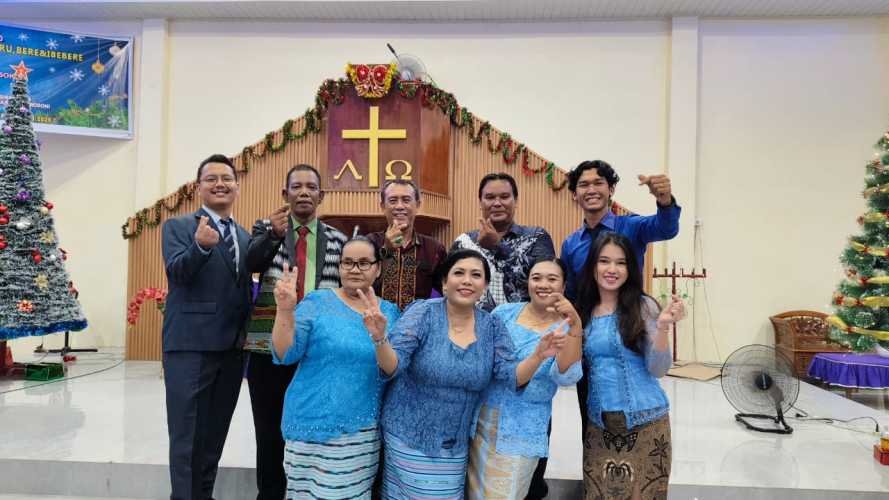 PGM Inhil Rayakan Natal 2025, Salurkan Tali Kasih.Jannes Hutagalung: Pererat Tali Persaudaraan