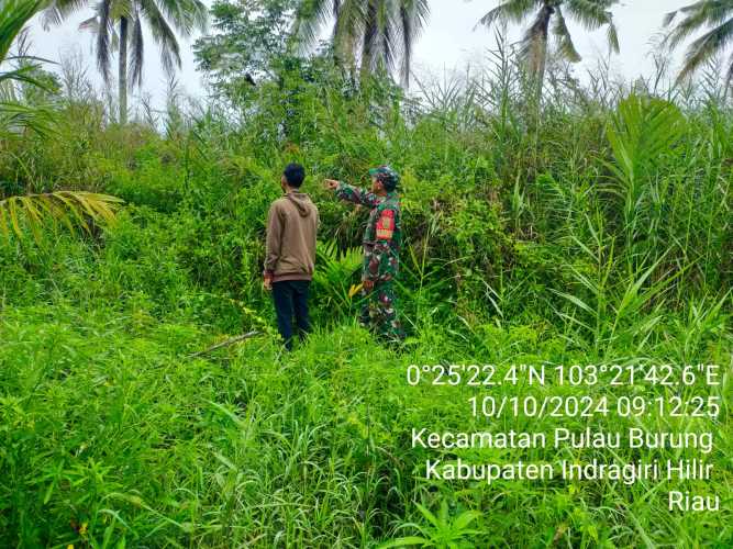 Serda Ahmad Feri Lakukan Rintisan Penanganan Karhutlah