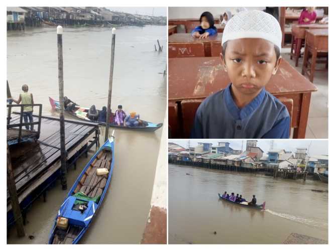 Semangat Belajar Anak Suku Duano di Kecamatan Concong Menuju Masa Depan Gemilang