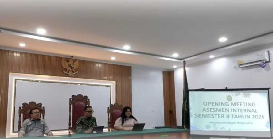 PN Tembilahan Gelar Opening Meeting Asesmen AMPUH Semester II 2026