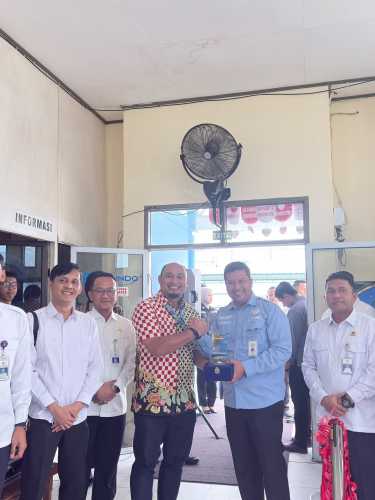 Pelindo Tembilahan dan Kejari Indragiri Hilir Resmikan Posko Pelabuhan, GM Riky Armadi: Wujud Pelabuhan Aman dan Berintegritas