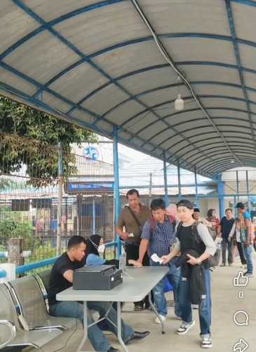 Modernisasi Pelabuhan Tembilahan, Sistem E-Ticketing Bikin Keberangkatan Penumpang Lebih Lancar