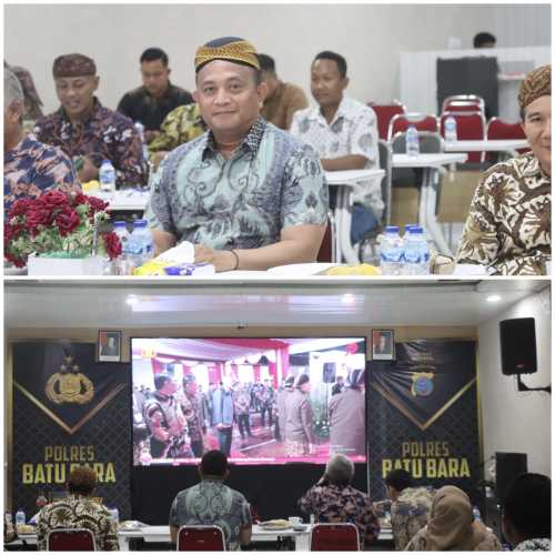 Polres Batu Bara Gelar Nonton Bareng Wayang Kulit dalam Rangka Hari Bhayangkara ke-79