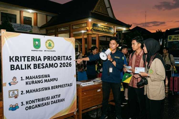 Daftar Mudik Gratis Riau 2026: Cek Pembagian Kuota di Jogja, Solo, dan Malang