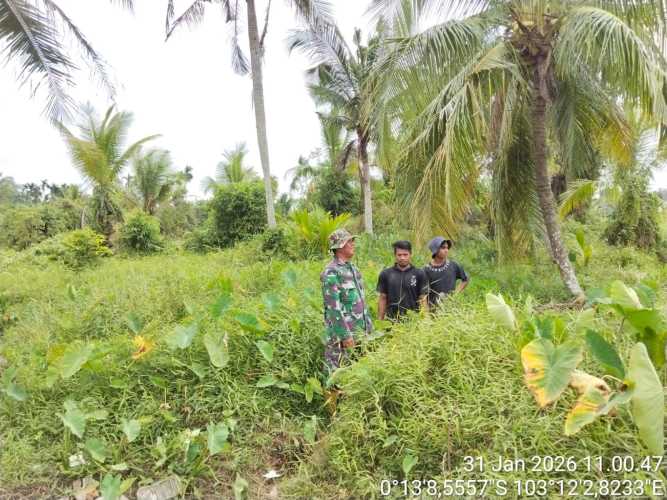 Babinsa Mencegah Sengketa Agraria Melalui Optimalisasi Patroli Tapal Batas