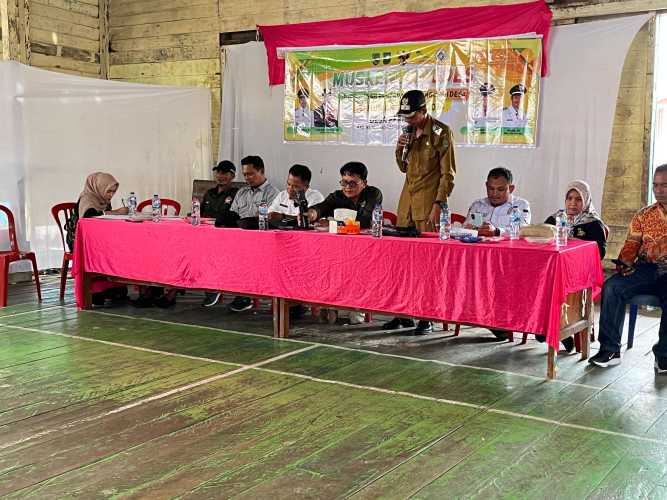 Dengan Musrenbangdes Perigi Raja Tahun Anggaran 2026,Kepala Desa Harapkan Warganya Lebih Sejahtera