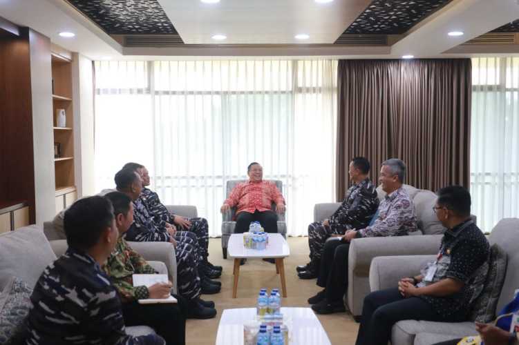 Dankodaeral I Apresiasi Komitmen Pemprov Riau Tingkatkan Pengawasan Laut dan Stabilitas Daerah