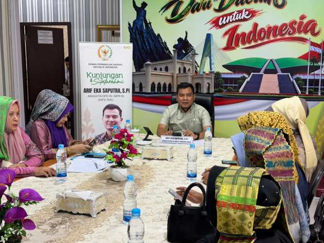 Menjelang Pengukuhan, Pengurus Siompu Kampar Riau Silaturahmi ke Kantor DPD RI Perwakilan Riau