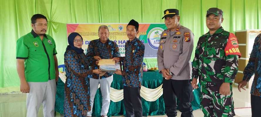 Babinsa Menghadiri Musyawarah Pertanggung Jawaban Bumdes