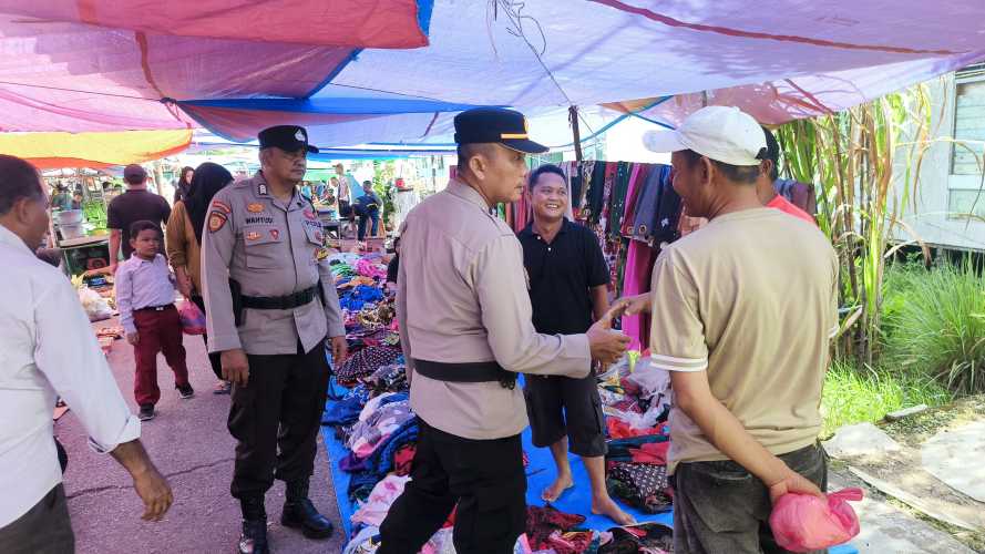 Polsek Tempuling Gelar KRYD, Antisipasi Premanisme dan Gangguan Kamtibmas
