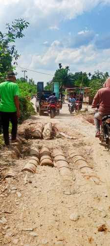 Jembatan Parit Bunga Desa Pasar Kembang Belum Tersentuh Pembangunan Secara Nyata