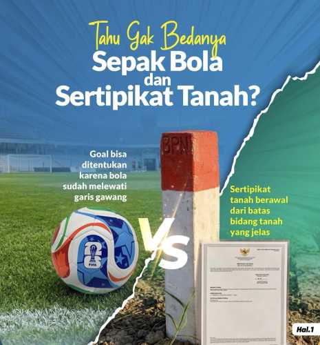 Jaga Asetmu di Inhil: Belajar dari Ketegasan Garis Lapangan Sepak Bola untuk Aman Sertifikat Tanah