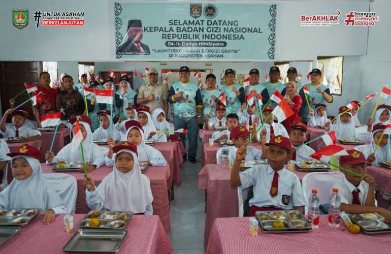Asahan Mantap Dukung Program Strategis Nasional: Makan Bergizi Gratis Presiden Prabowo