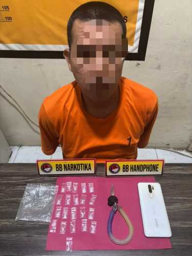 Polres Inhil Ungkap Kasus Peredaran Narkotika, Dua Pengedar Diamankan Bersama Barang Bukti Shabu 5,43 Gram