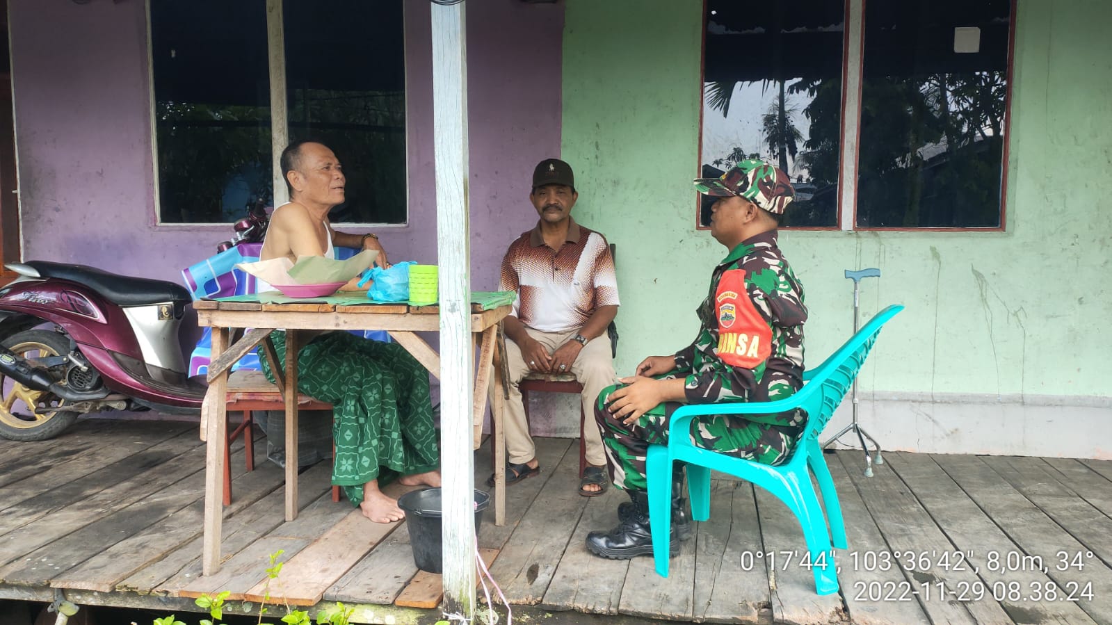 Serda Candra Bastian Sampaikan Pesan Kamtibmas