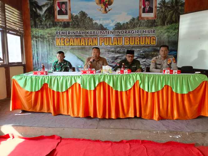 Danramil 11/Pulau Burung Hadiri Rapat Pembentukan dan Pengurusan PHBI dan IPHI Kecamatan Pulau Burung