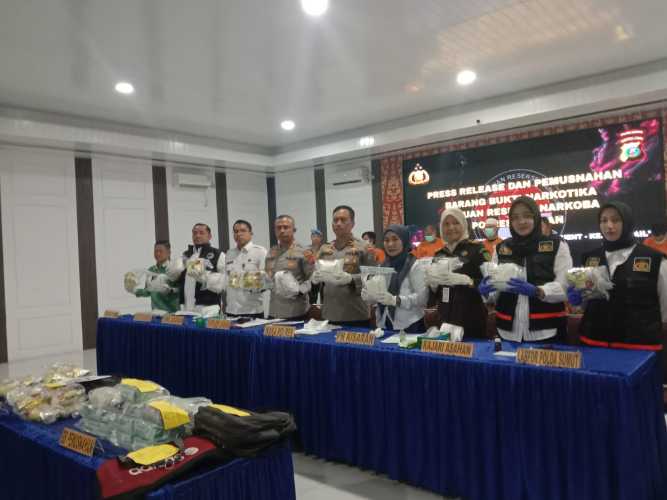 6 Kurir Bawa 33Kg Sabu Terancam Hukuman Mati