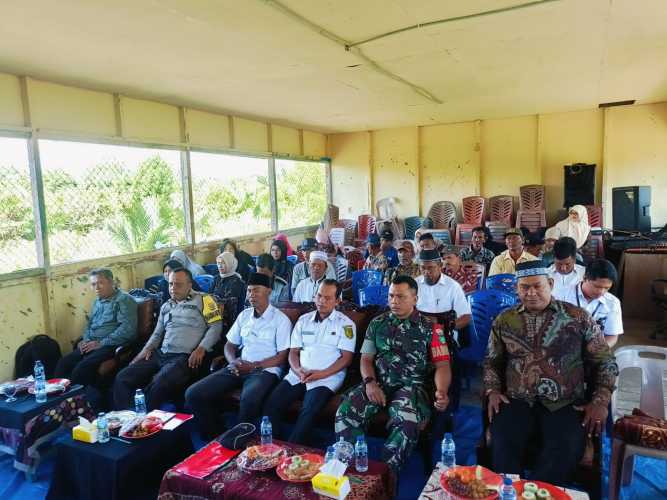 Babinsa Teluk Nibung Hadiri dan Amankan MDPT Tahun Buku 2026