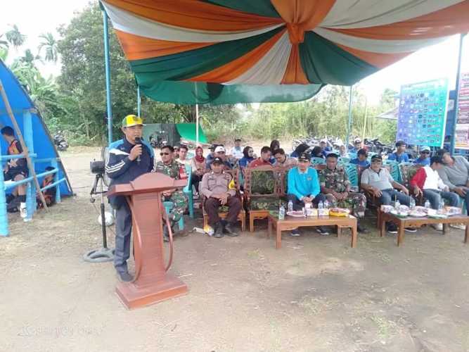 Kades Pulau Palas Resmi Membuka Open Turnamen Sepak Bola Pemuda Cup 2026